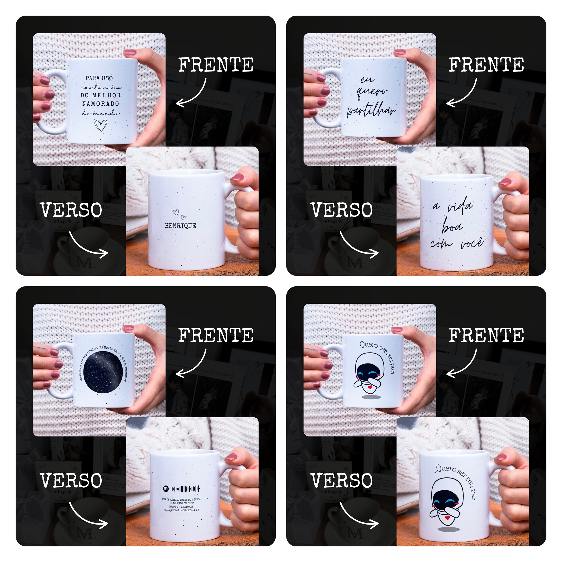65 Artes para Caneca Quadro e Azulejo Dia dos Namorados Arquivo em Canva 10