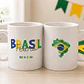 7 Artes para Caneca Brasil Copa do Mundo Arquivo Editável  - Thumbnail 5