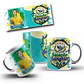 7 Artes para Caneca BTS Bangtan Futebol Brasil Arquivo em Jpg - Thumbnail 4