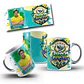 7 Artes para Caneca BTS Bangtan Futebol Brasil Arquivo em Jpg - Thumbnail 7