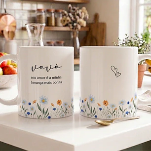 17 Artes para Caneca Dia dos Avós Arquivo Editável