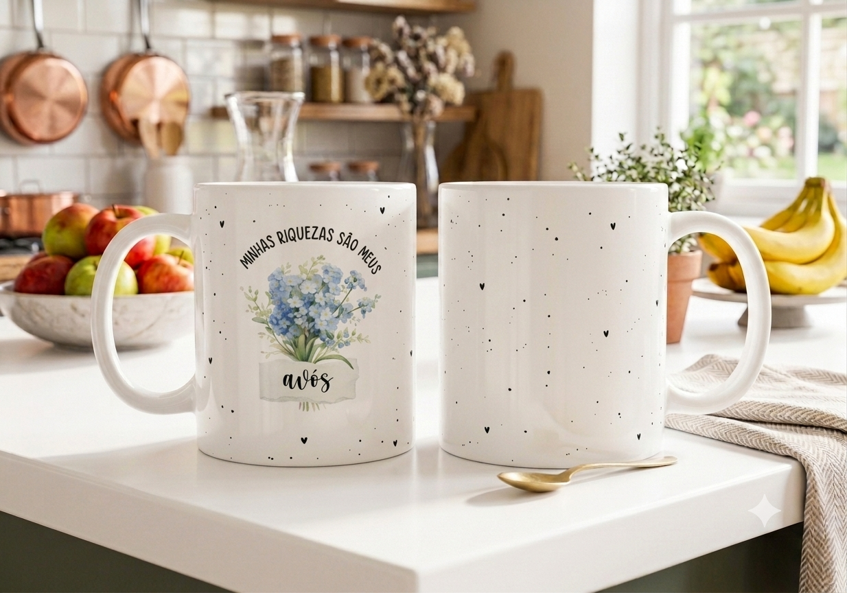 17 Artes para Caneca Dia dos Avós Arquivo Editável 6