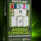 Arquivo Agenda Comercial 2027 Arquivo Editável - Thumbnail 1