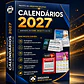 Arquivo Calendários 2027 Arquivo Editável  - thumbnail 1