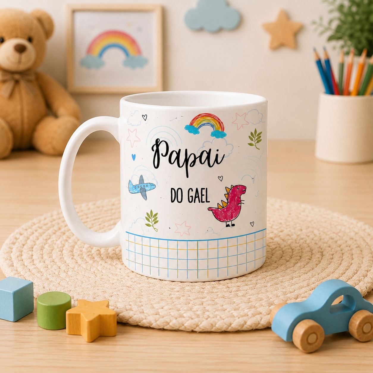 10 Artes para Caneca Dia dos Pais Meu Querido Pai Arquivo Editável  7
