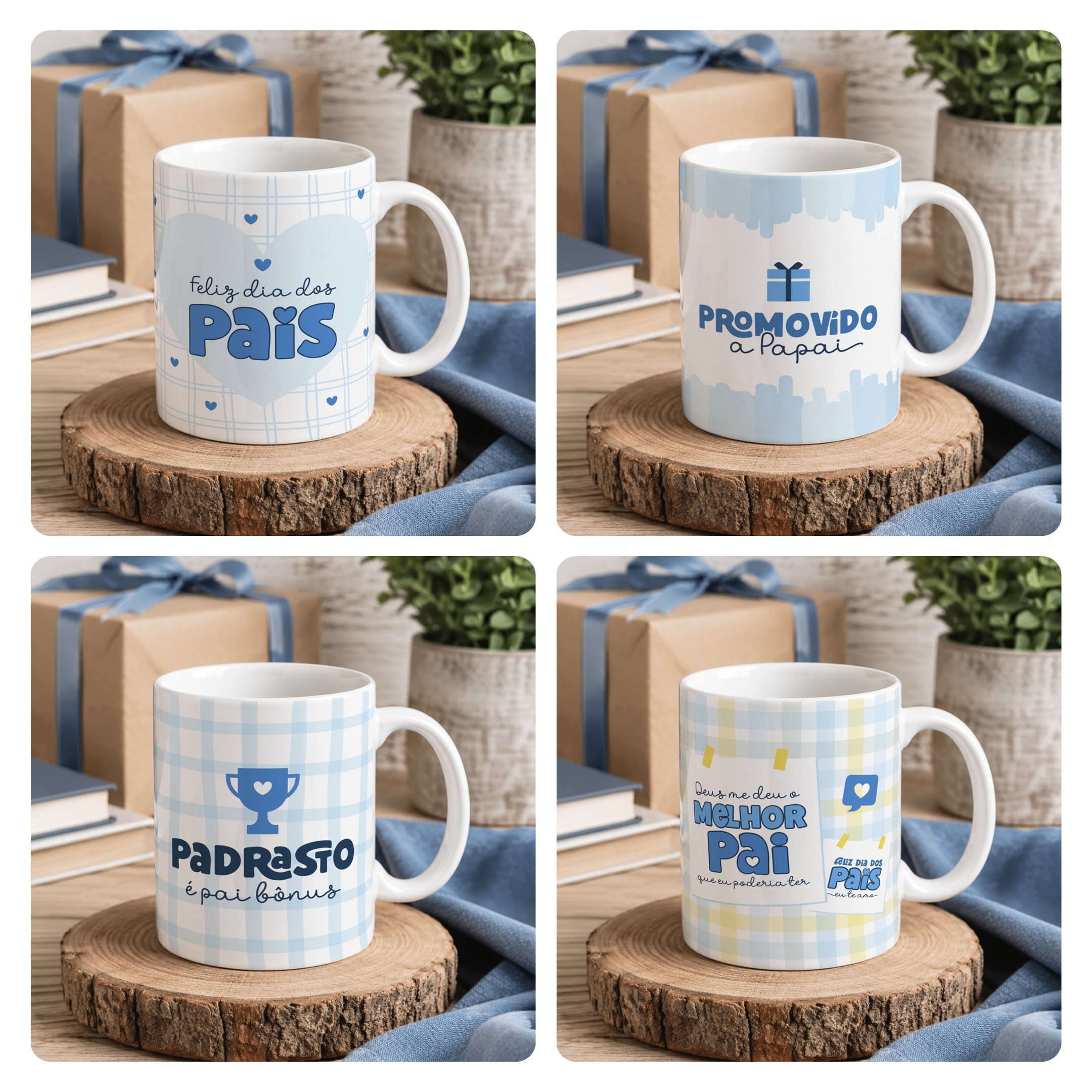 15 Artes para Caneca Dia dos Pais Arquivo Editável  4