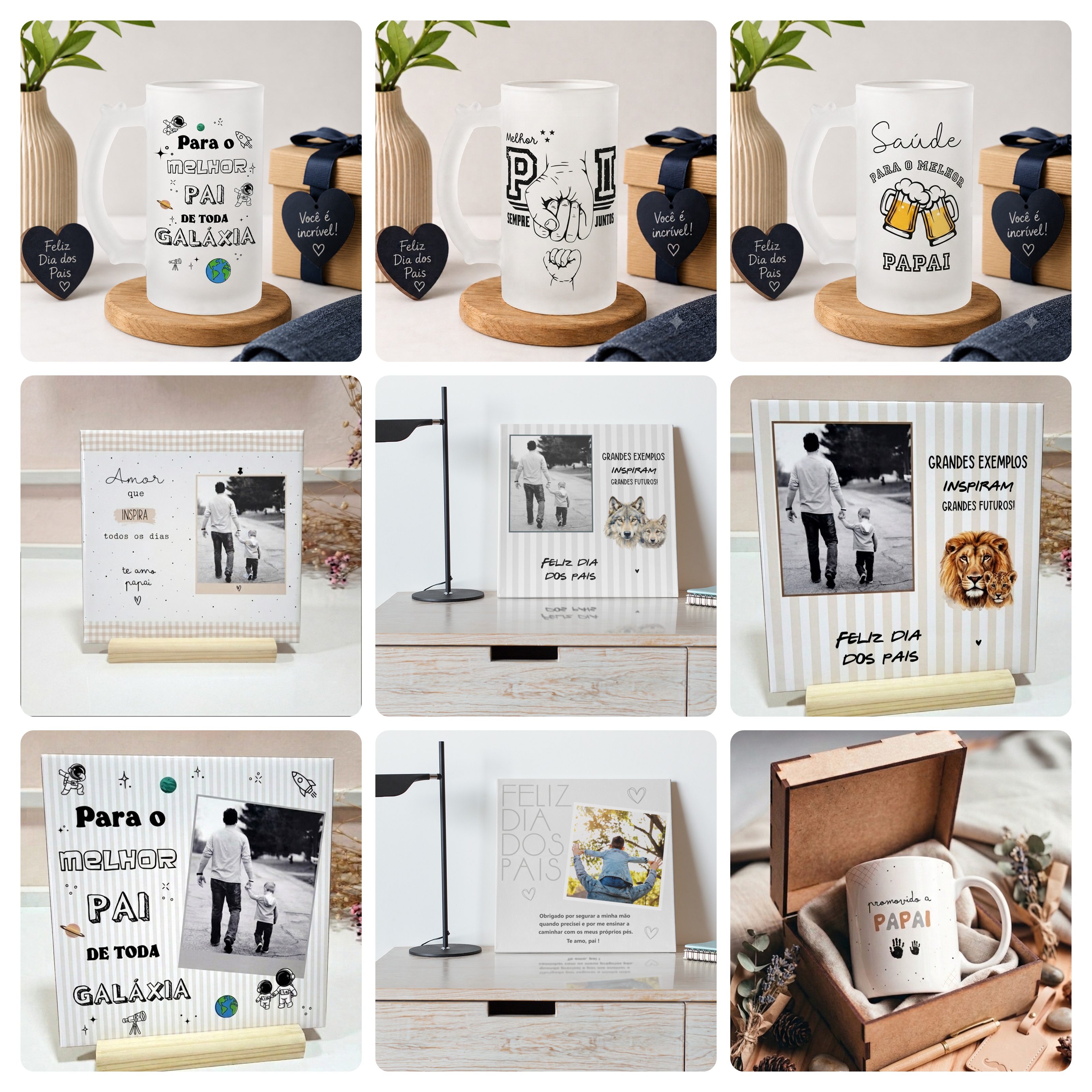 34 Artes para Caneca e Azulejo Dia dos pais Arquivo Editável  3