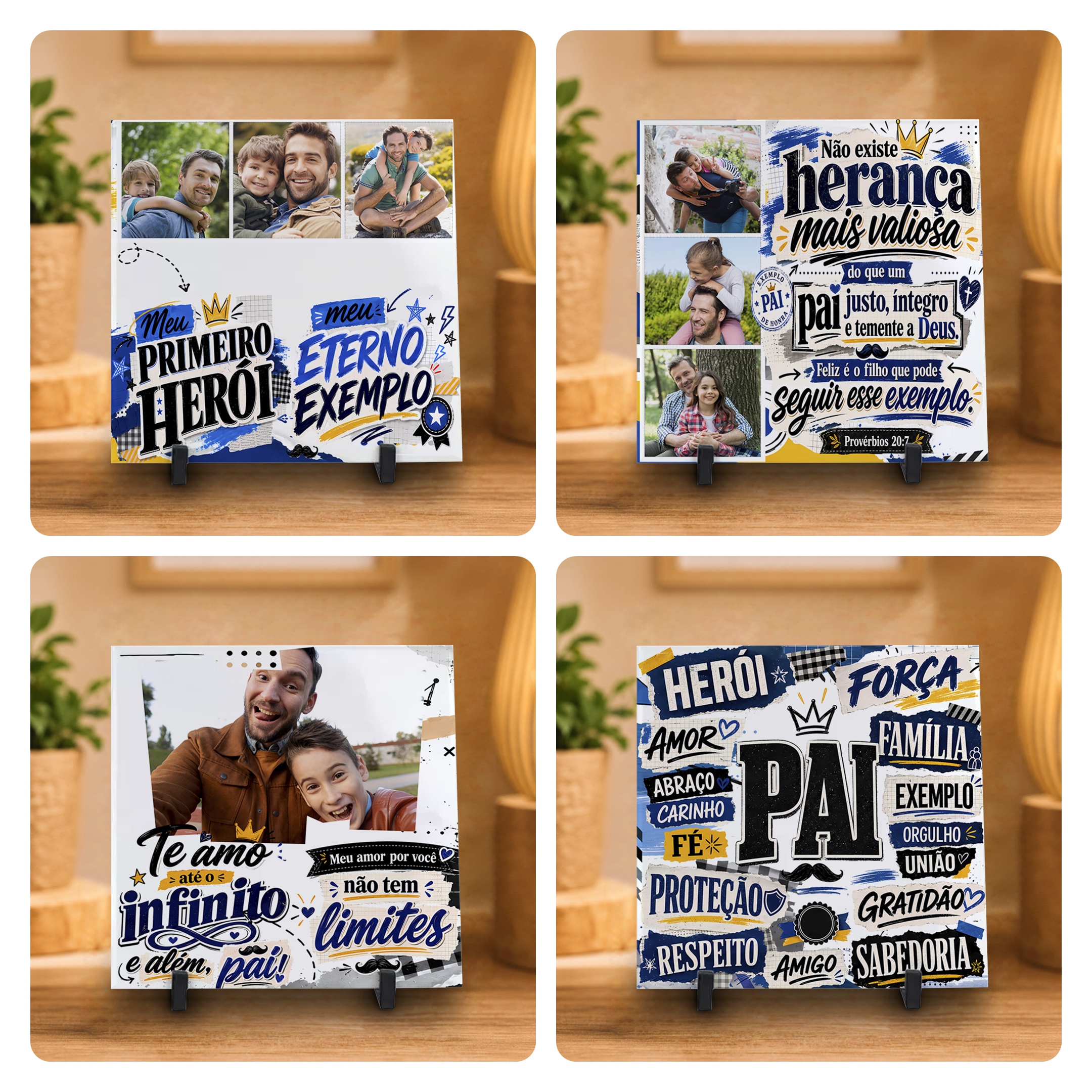 41 Artes para Caneca e Azulejo Dia Dos Pais Arquivo Editável  11