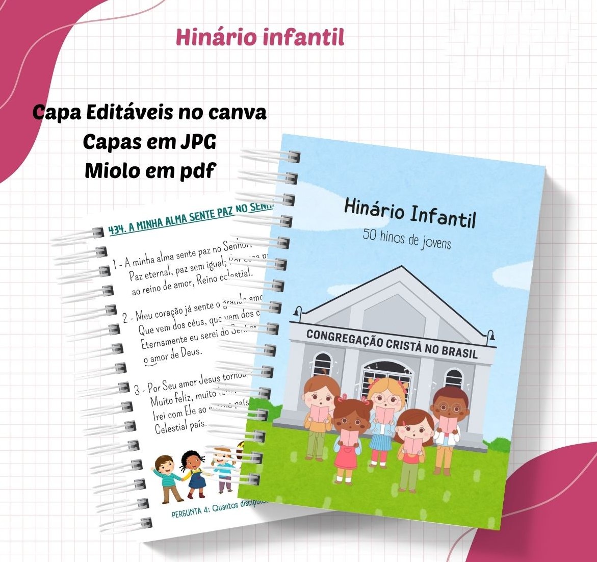 Arquivo Hinos Infantil Igreja Católico Arquivo em Pdf 2