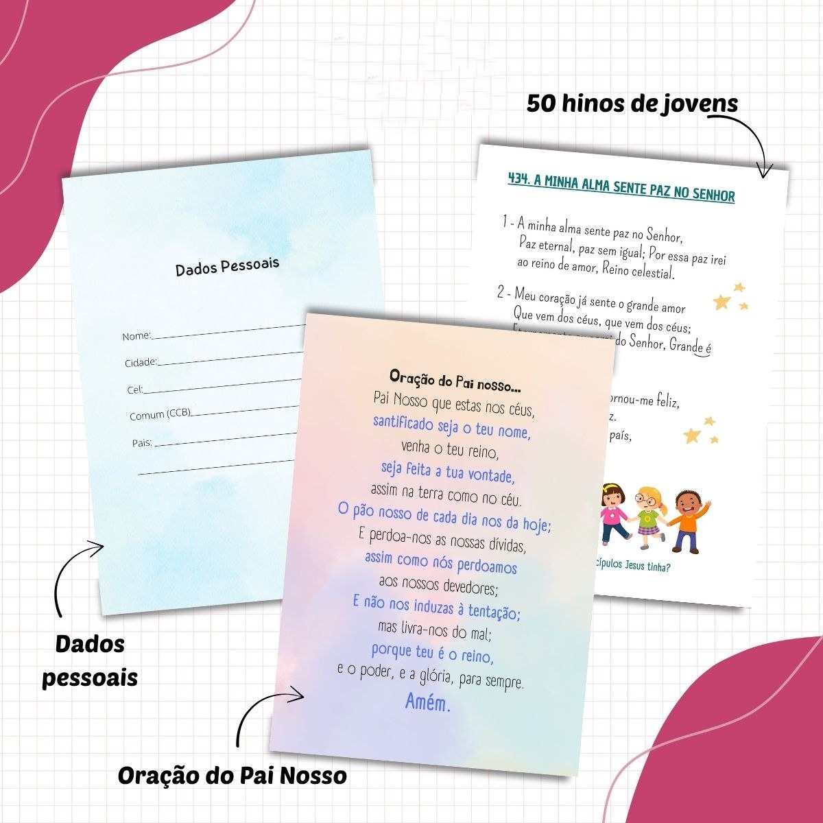 Arquivo Hinos Infantil Igreja Católico Arquivo em Pdf 4