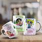 4 Artes para Caneca Amigas Meninas Super Poderosas Arquivo Editável - Thumbnail 4