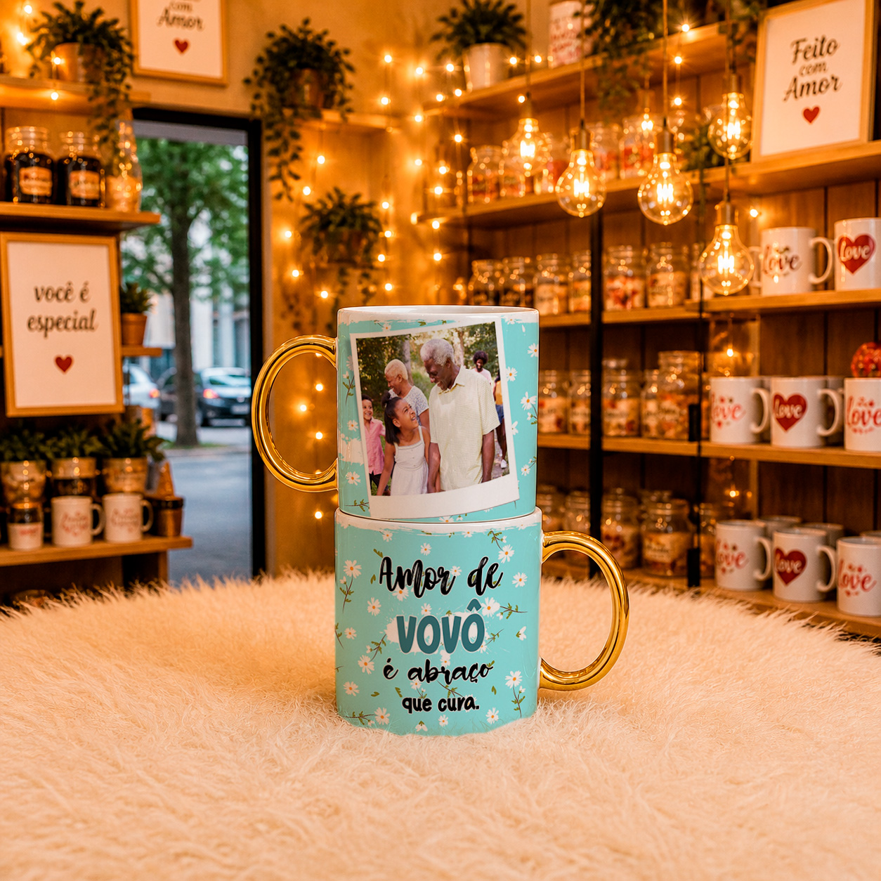 5 Artes para Caneca Dia dos Avós Arquivo Editável  2