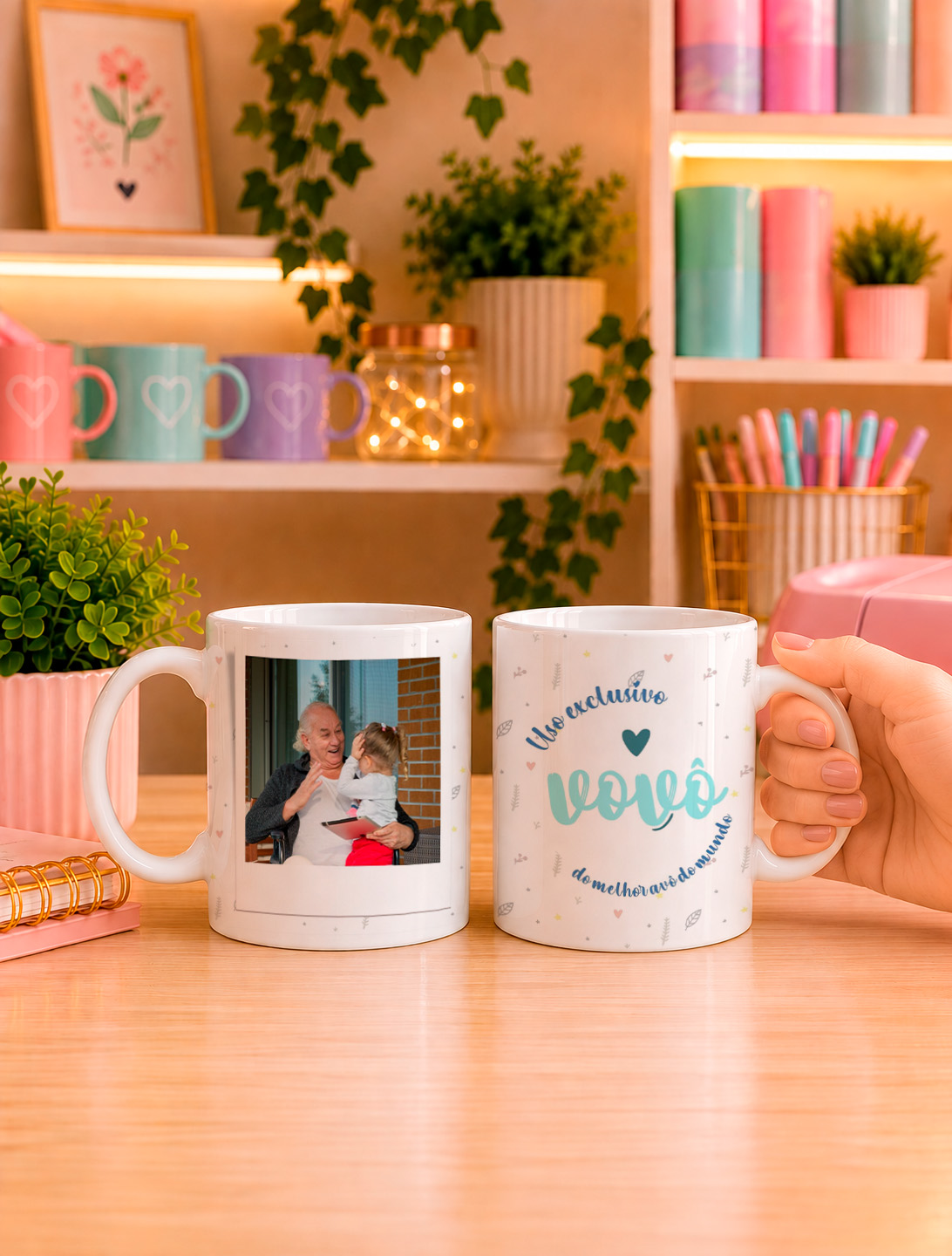 5 Artes para Caneca Dia dos Avós Arquivo Editável  3