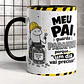 20 Artes para Caneca Dia dos Pai Flork Divertido Arquivo em Png - Thumbnail 3