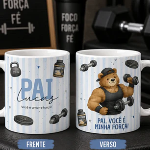 24 Artes para Caneca Dia dos Pais Minimalista Arquivo editável