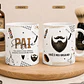 24 Artes para Caneca Dia dos Pais Minimalista Arquivo editável - Miniatura 5