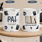 24 Artes para Caneca Dia dos Pais Minimalista Arquivo editável - Miniatura 10