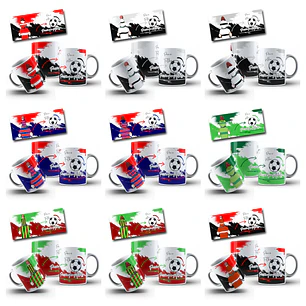 36 Artes para Caneca  Dia dos Pais Futebol Pais e Filhos Arquivo Editável 