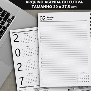 Arquivo Agenda Executiva 2027 Arquivo em Pdf 