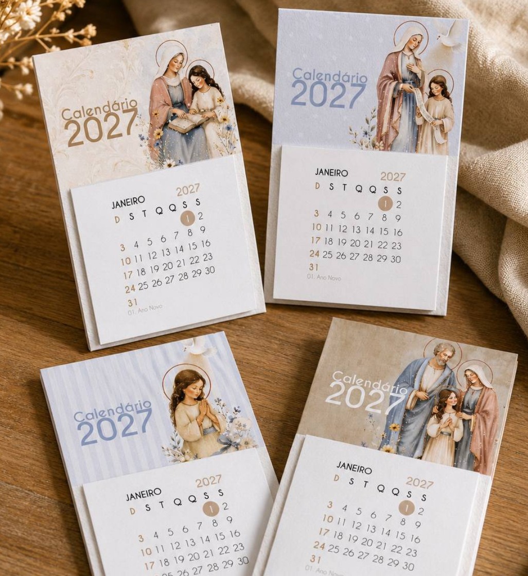Arquivo Mini Calendário Imã de geladeira Santana e São Joaquim 2027 Pdf 1