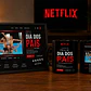 Arte para Caneca e Quadro Dia dos Pais Netflix Arquivo editável  - Miniatura 1