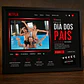 Arte para Caneca e Quadro Dia dos Pais Netflix Arquivo editável  - Miniatura 2