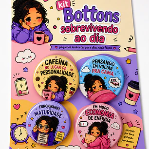 Artes para Bottons que Vendem muito temas diversos em Pdf