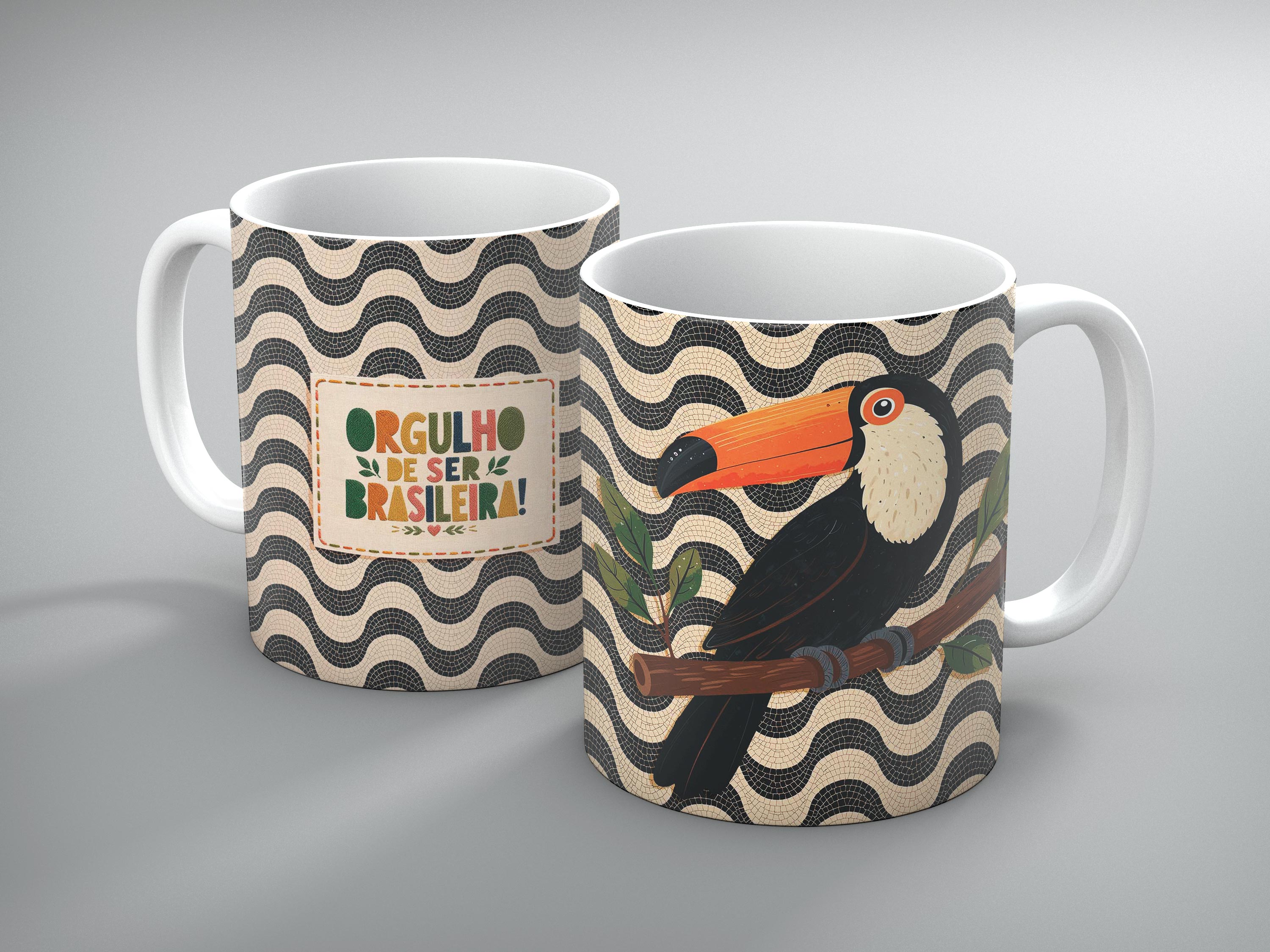 19 Artes para Caneca Brasilidade Arquivo em Png  7