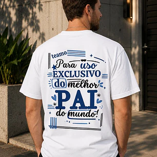 21 Artes para Camisa Dia dos Pais Arquivo Editável
