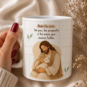 5 Artes para caneca Jesus descança no Senhor Arquivo em Jpg