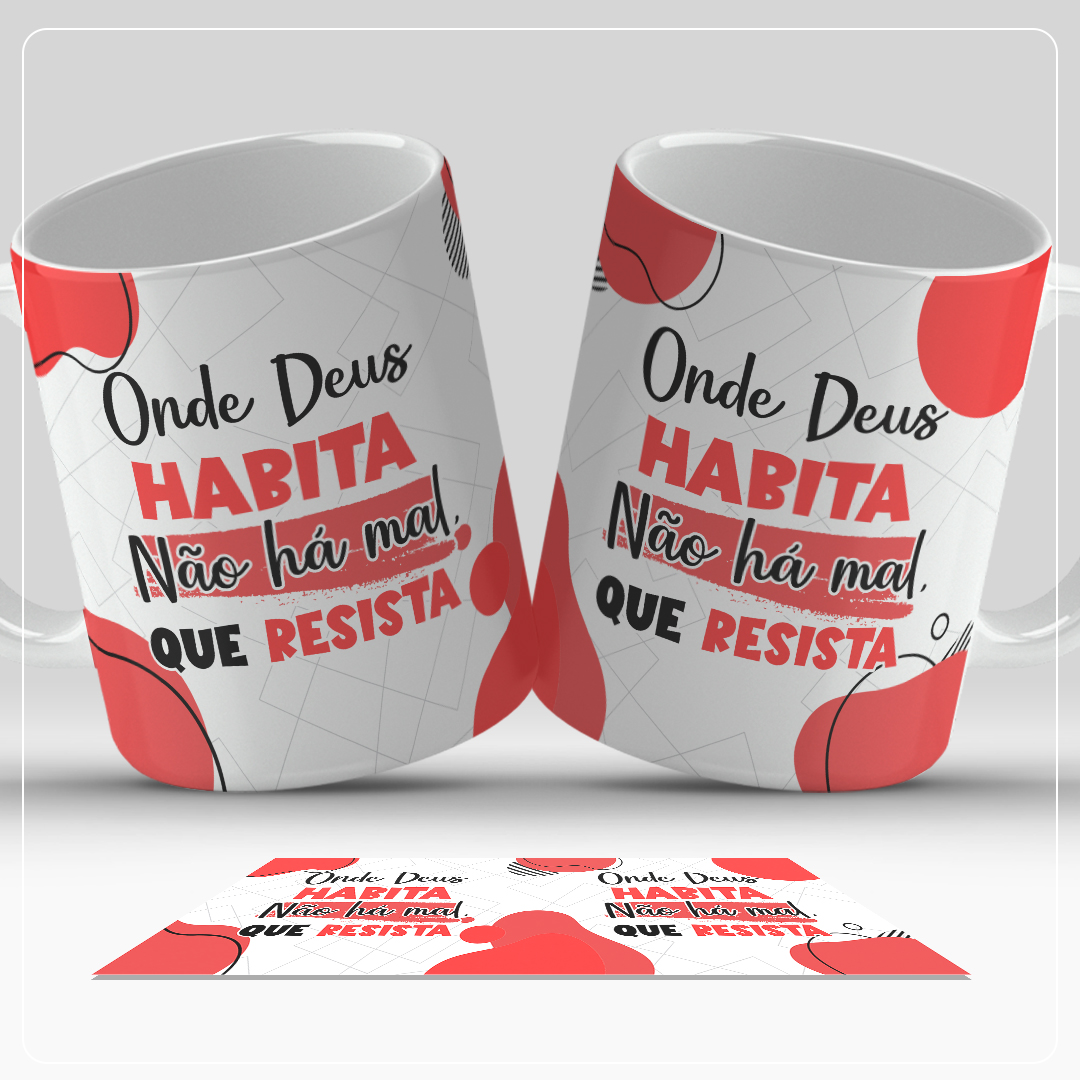 6 Artes para Caneca Frases Positividade Arquivo em Jpg  10