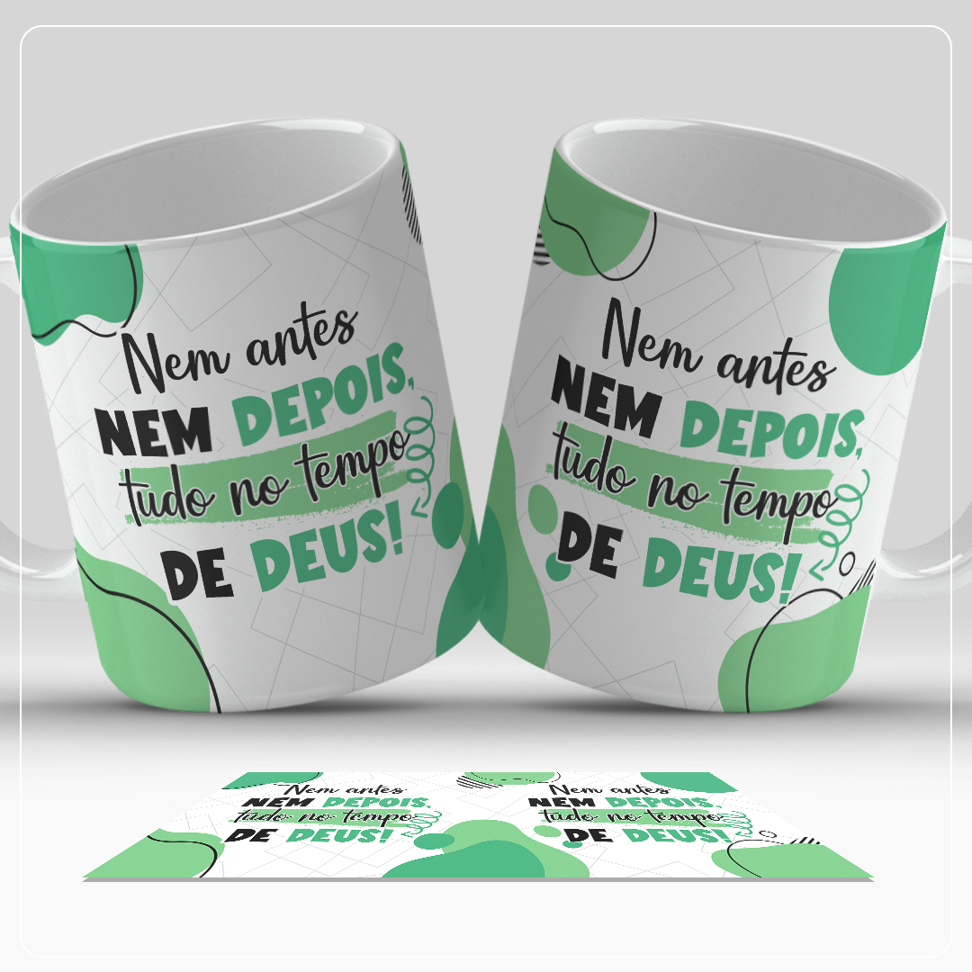6 Artes para Caneca Frases Positividade Arquivo em Jpg  12