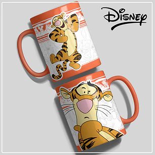6 Artes para Caneca Turma do Ursinho Pooh Arquivo em Jpg