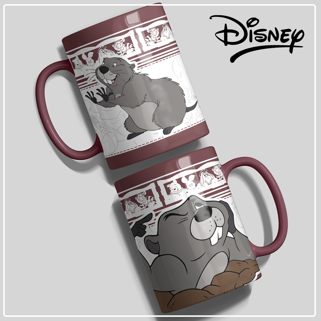 6 Artes para Caneca Turma do Ursinho Pooh Arquivo em Jpg 5