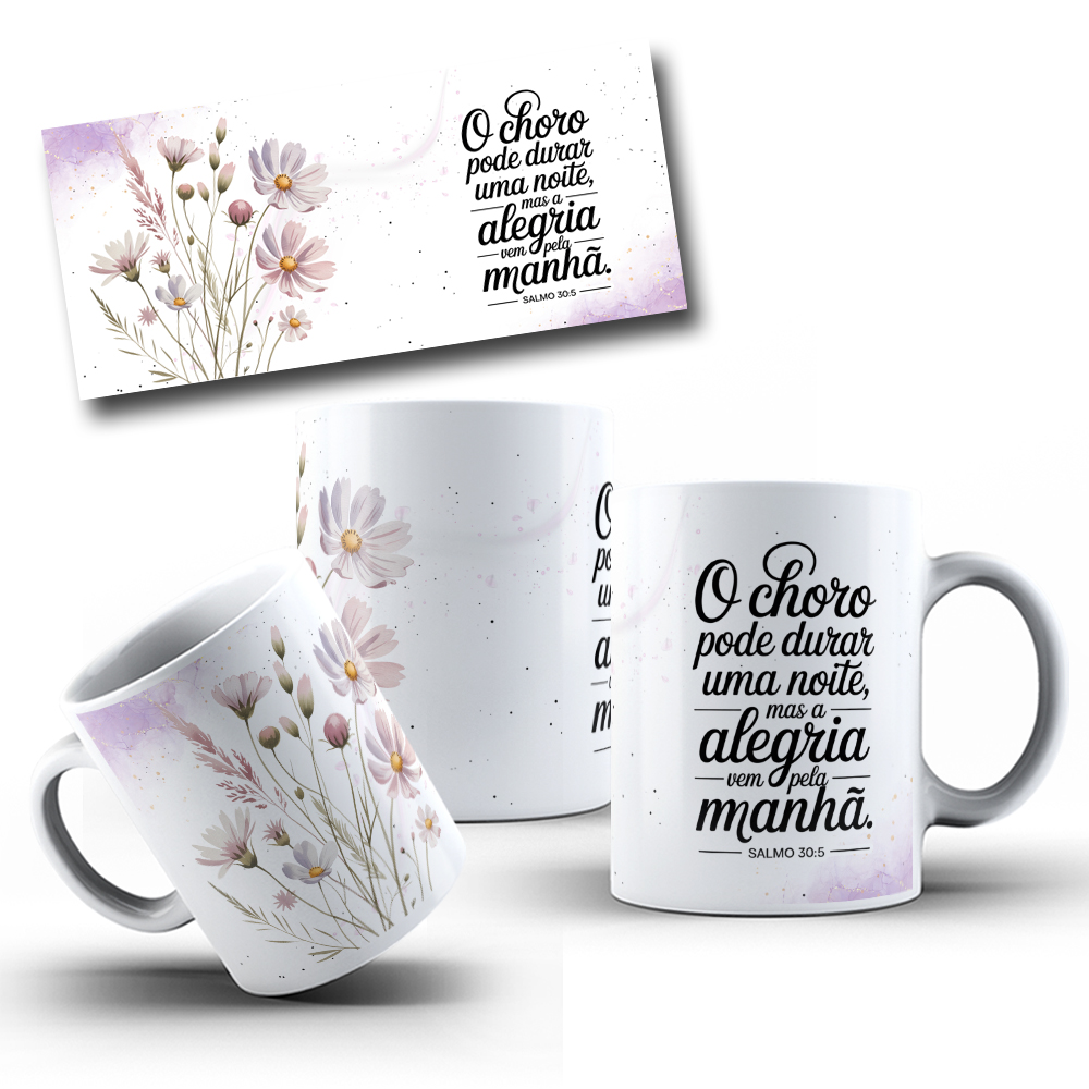 10 Artes para Caneca Jardim da Fé Frases Arquivo em Png 5