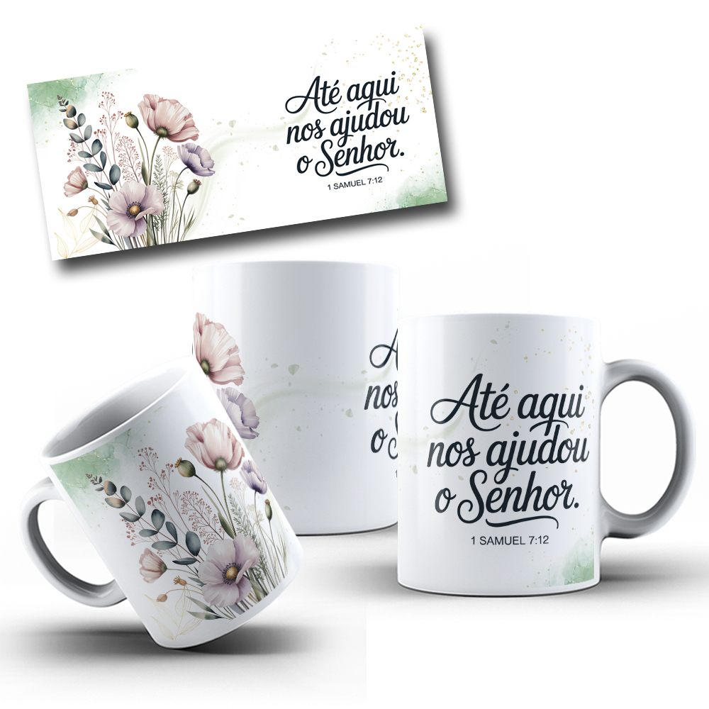 10 Artes para Caneca Jardim da Fé Frases Arquivo em Png 7