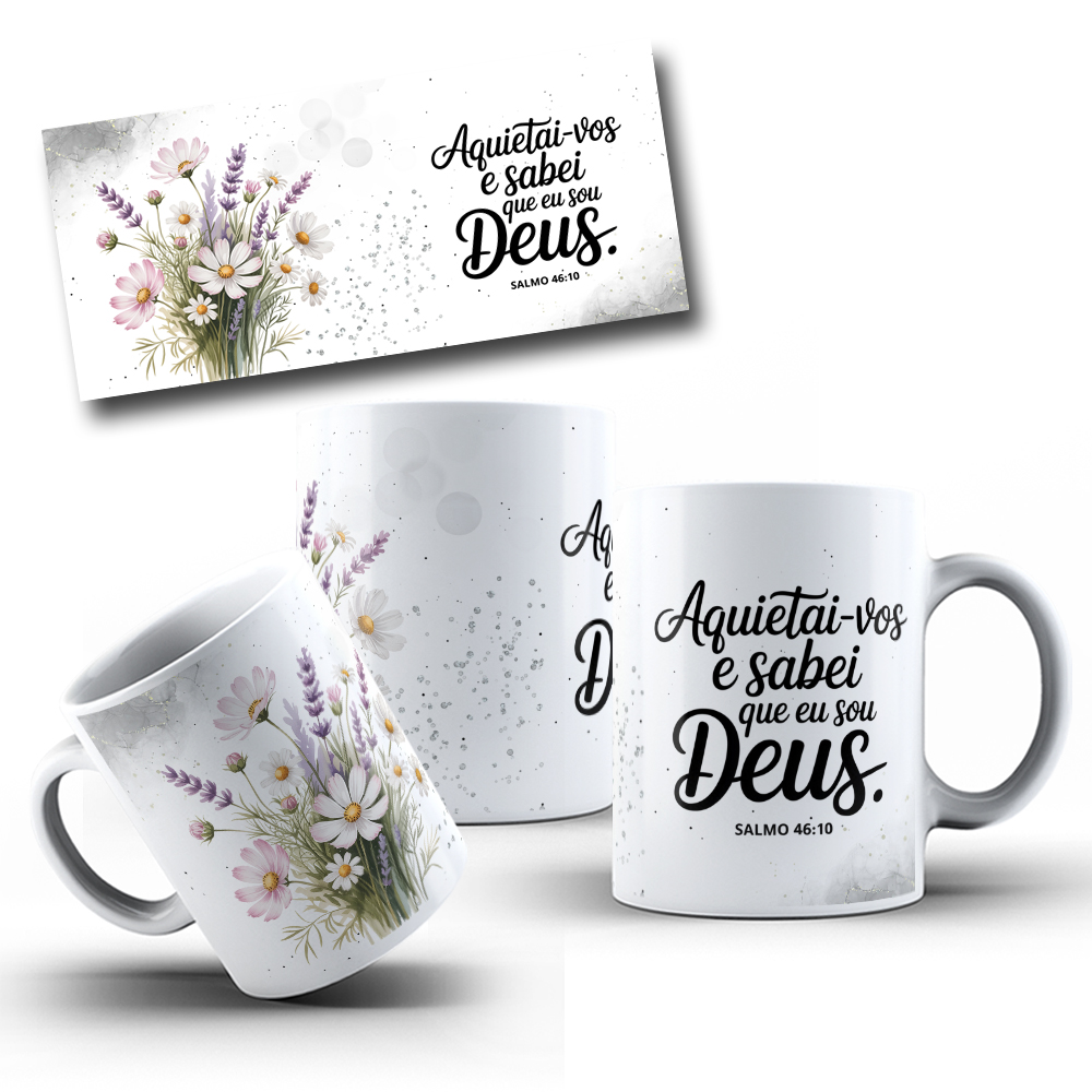 10 Artes para Caneca Jardim da Fé Frases Arquivo em Png 9