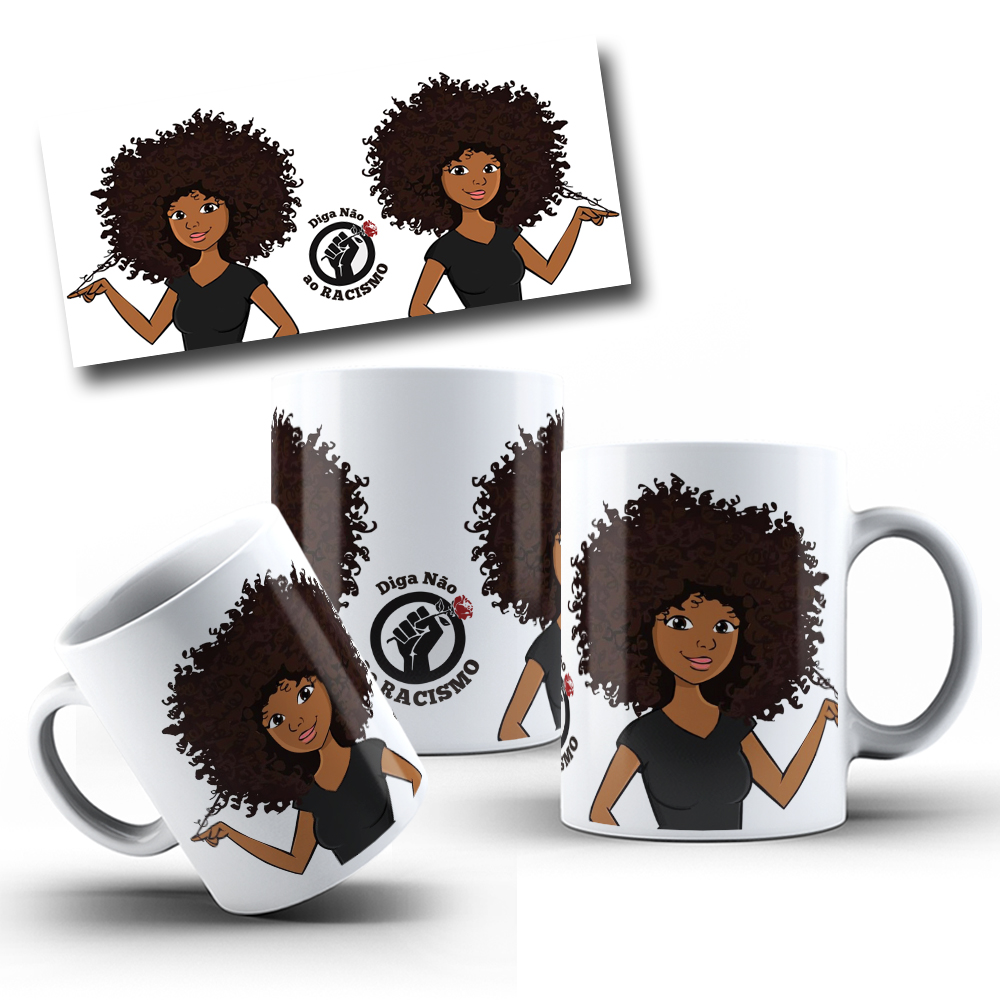 10 Artes para Caneca Racismo Arquivo em Jpg  1