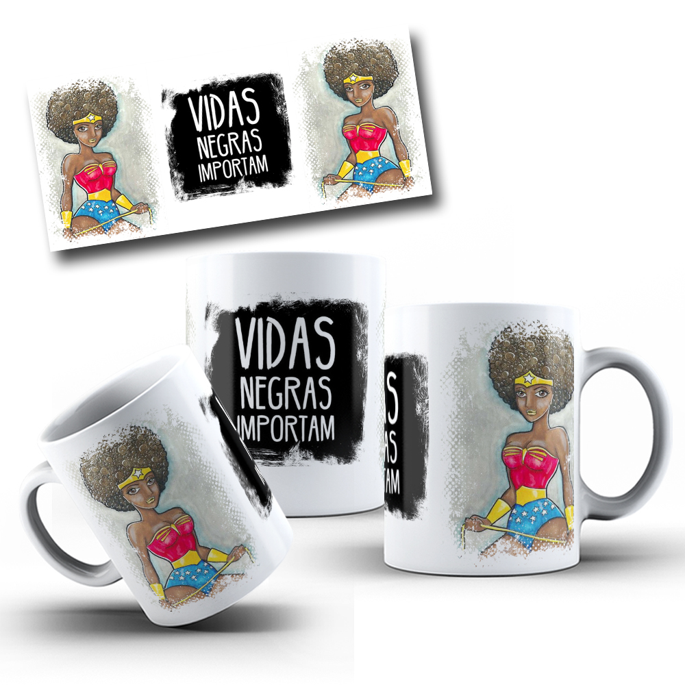 10 Artes para Caneca Racismo Arquivo em Jpg  3