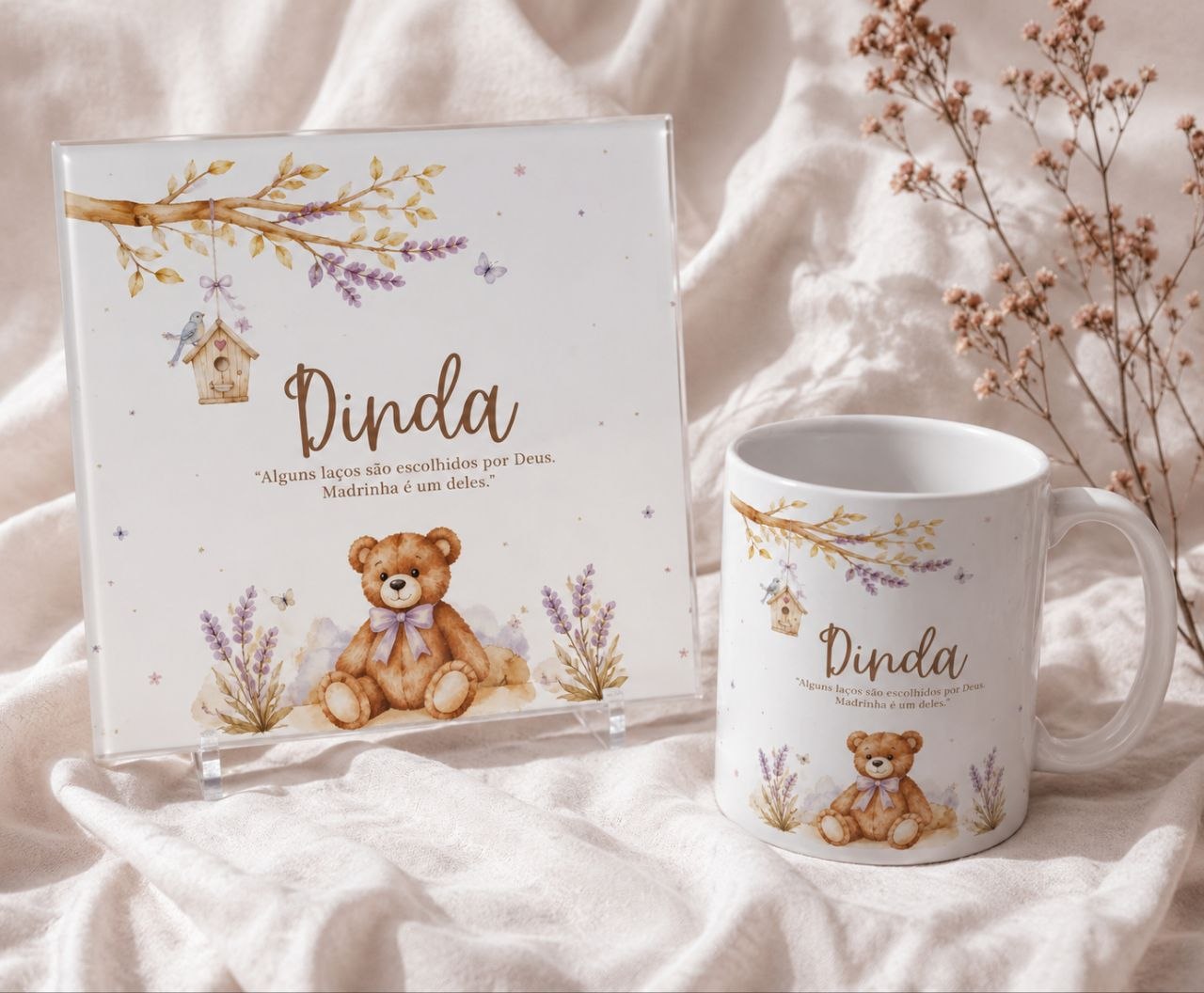 14 Artes para Caneca e Azulejo Dindos Arquivo Editável 6