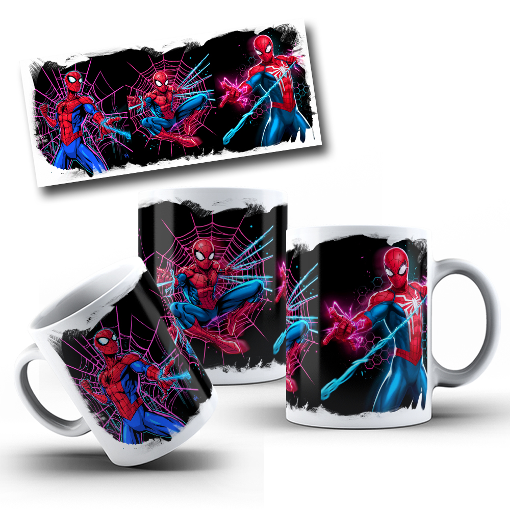 15 Artes para Caneca Neon Personagens Arquivos em Png 4