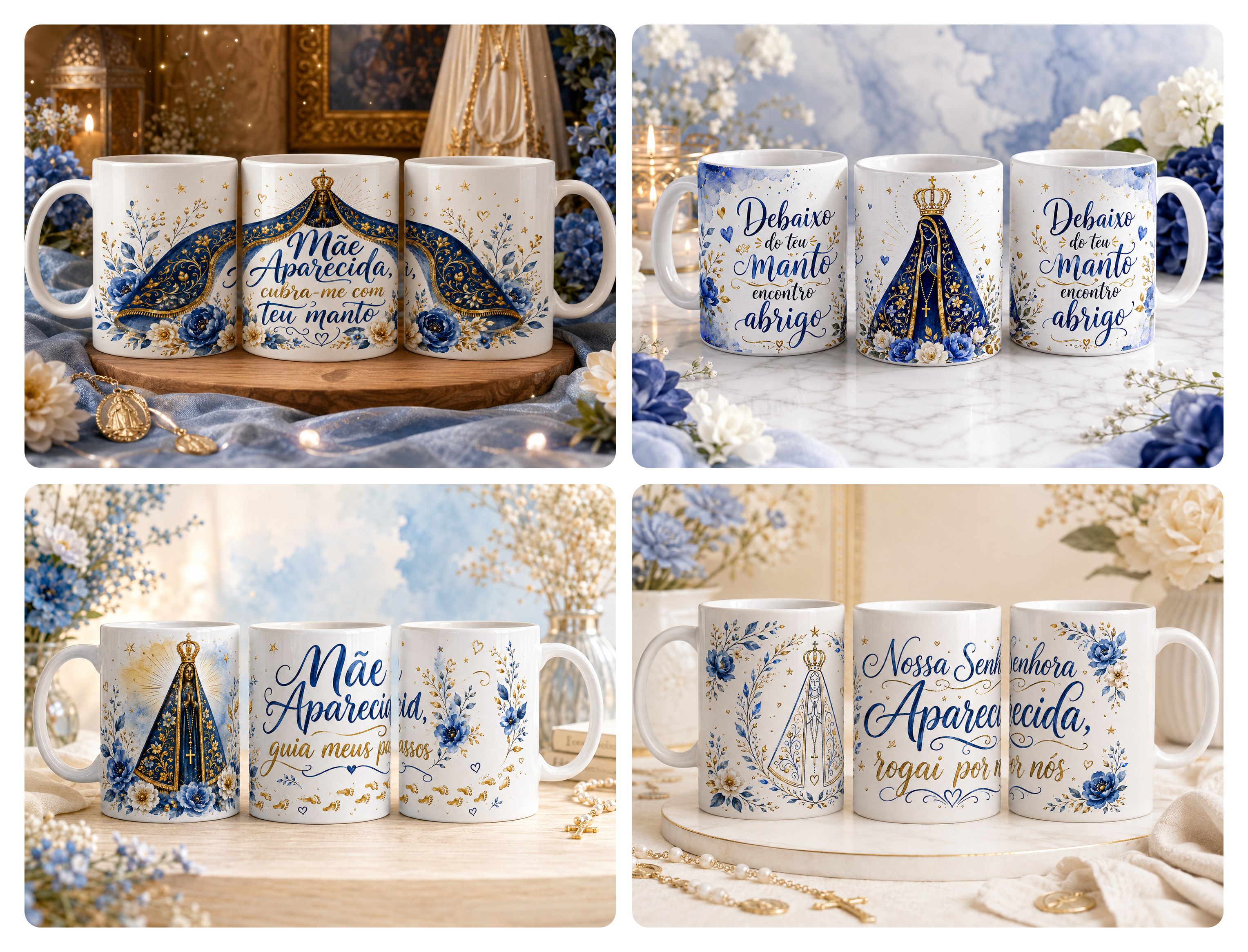 29 Artes para Caneca Nossa Senhora Aparecida Arquivo em Jpg 3