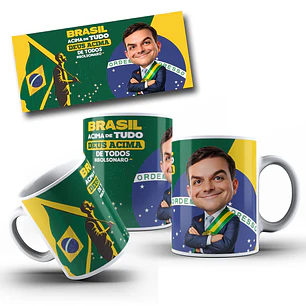10 Artes para Caneca Flávio Bolsonaro Arquivos Png 