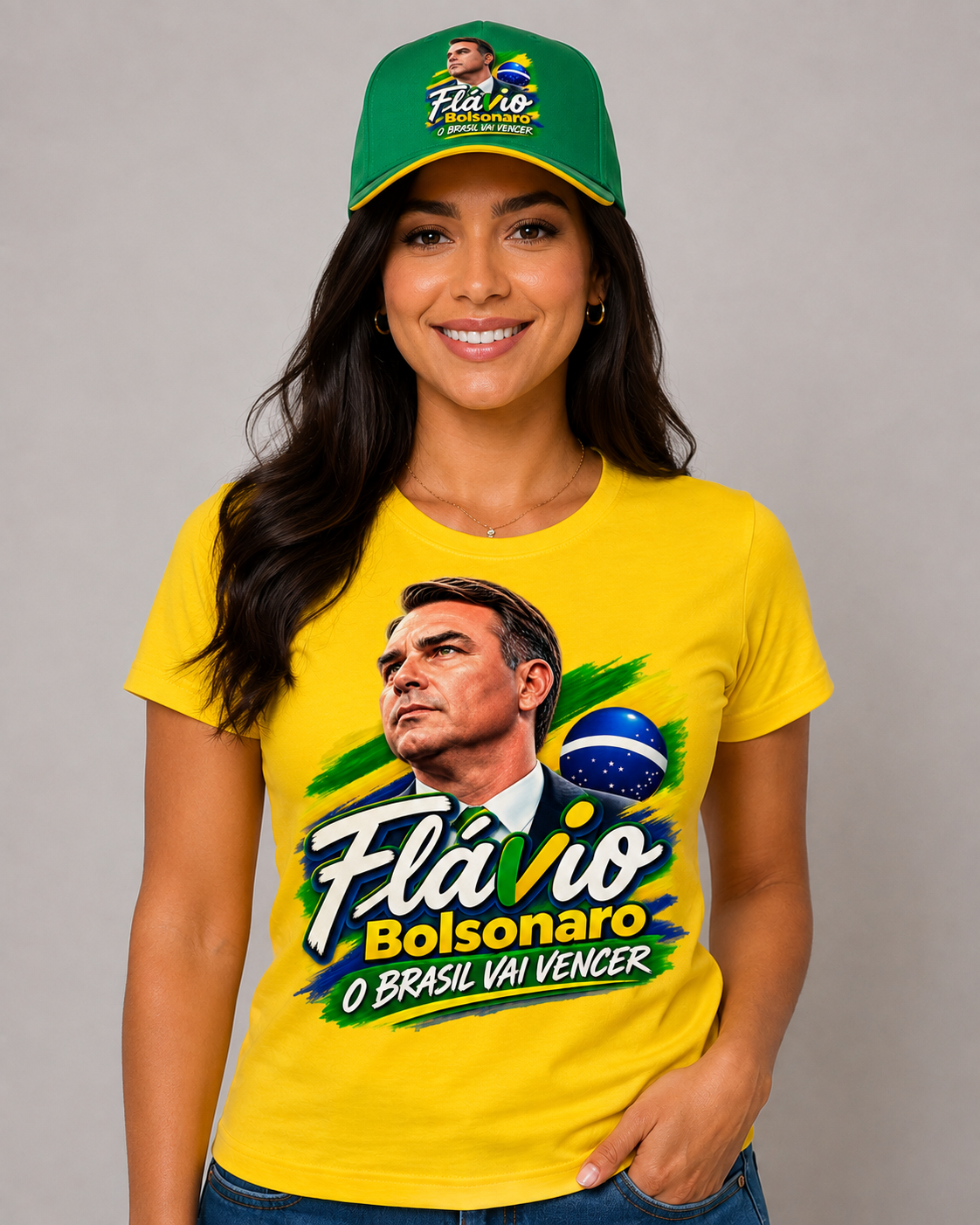 Kit Digital Flávio Bolsonaro O Brasil vai vencer Arquivos Png e Pdf 2