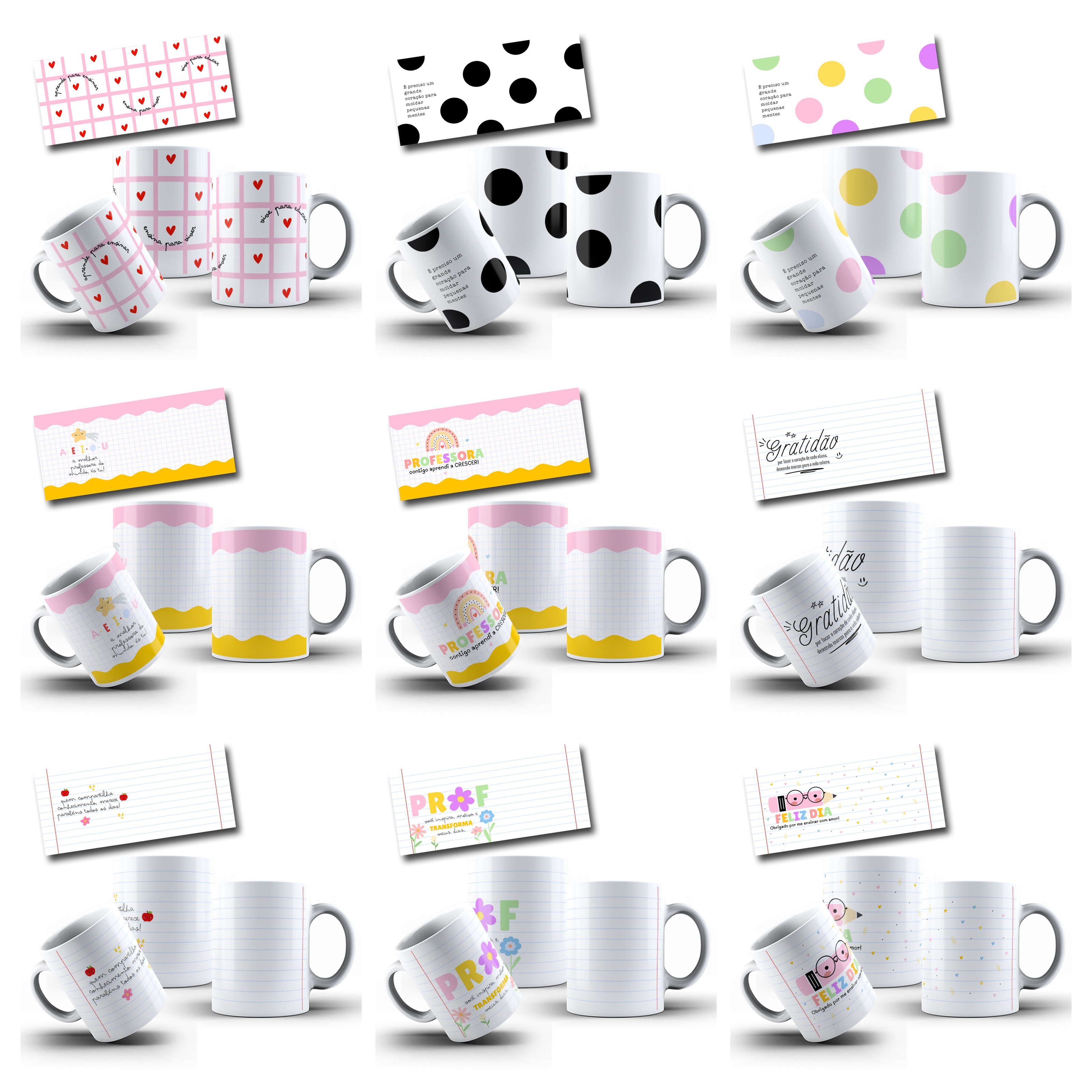 27 Artes para Caneca e Ecobag Nescessaire Dia Dos Professors Arquivo em Jpg 4
