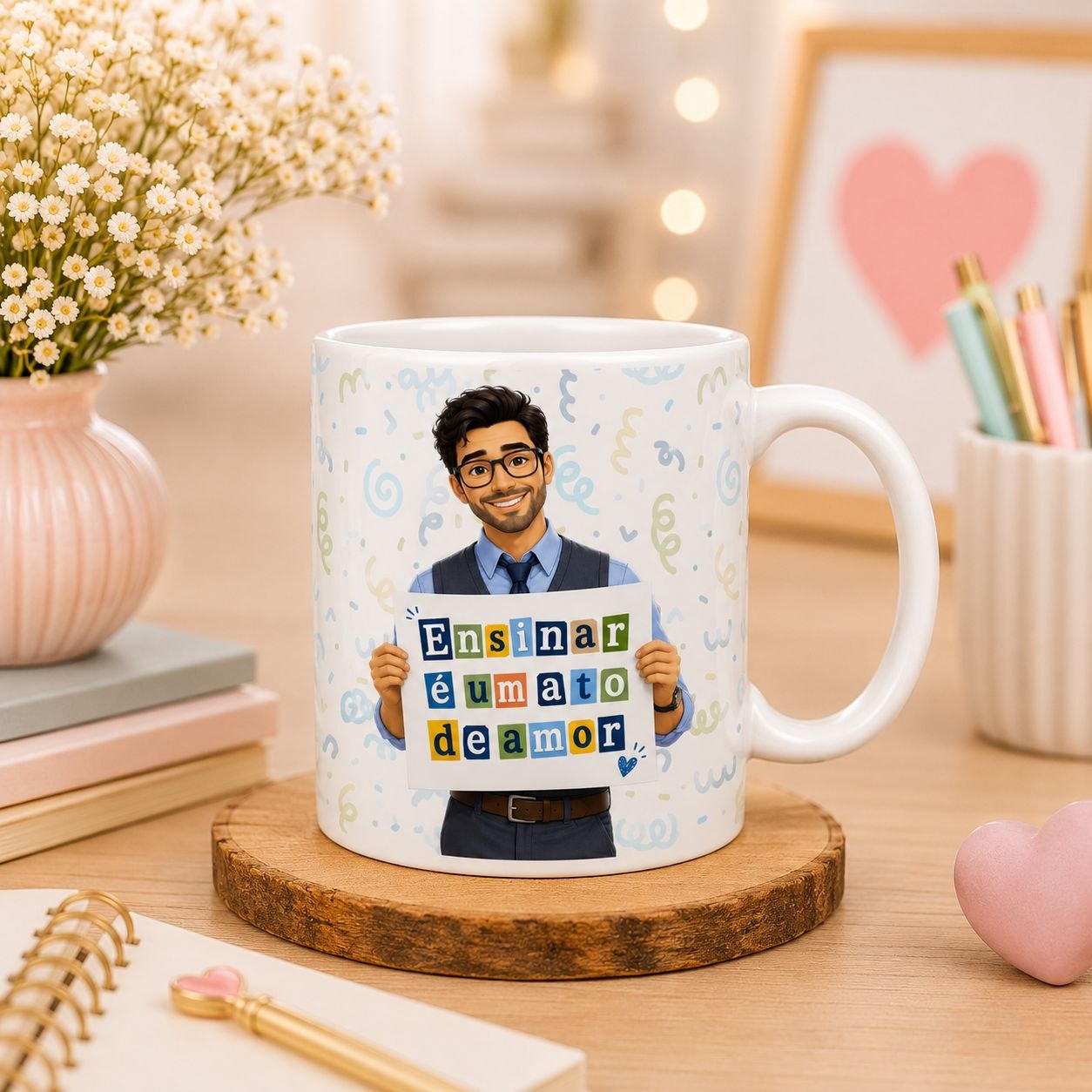 16 Artes para Caneca Dia Dos Professores Arquivo em Canva 3