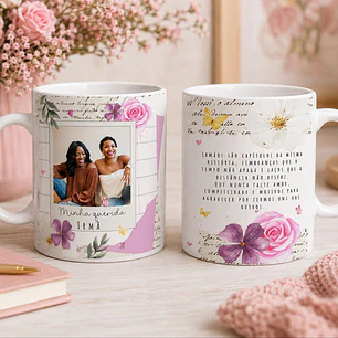 Arte para Caneca Presente Irmãs Arquivo em Jpg