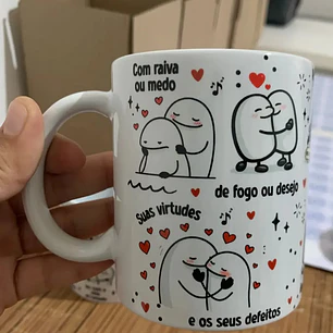 Arte para Caneca Flork Com raiva ou medo, De fogo ou desejo, Suas virtudes, E os seus defeitos, Põe tudo na mala - Musica Vem Pra Minha Vida Henrique & Juliano Arquivo Png 