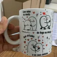 Arte para Caneca Flork Com raiva ou medo, De fogo ou desejo, Suas virtudes, E os seus defeitos, Põe tudo na mala - Musica Vem Pra Minha Vida Henrique & Juliano Arquivo Png  - Miniatura 1