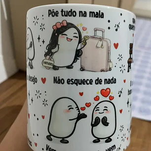 Arte para Caneca Flork Com raiva ou medo, De fogo ou desejo, Suas virtudes, E os seus defeitos, Põe tudo na mala - Musica Vem Pra Minha Vida Henrique & Juliano Arquivo Png 